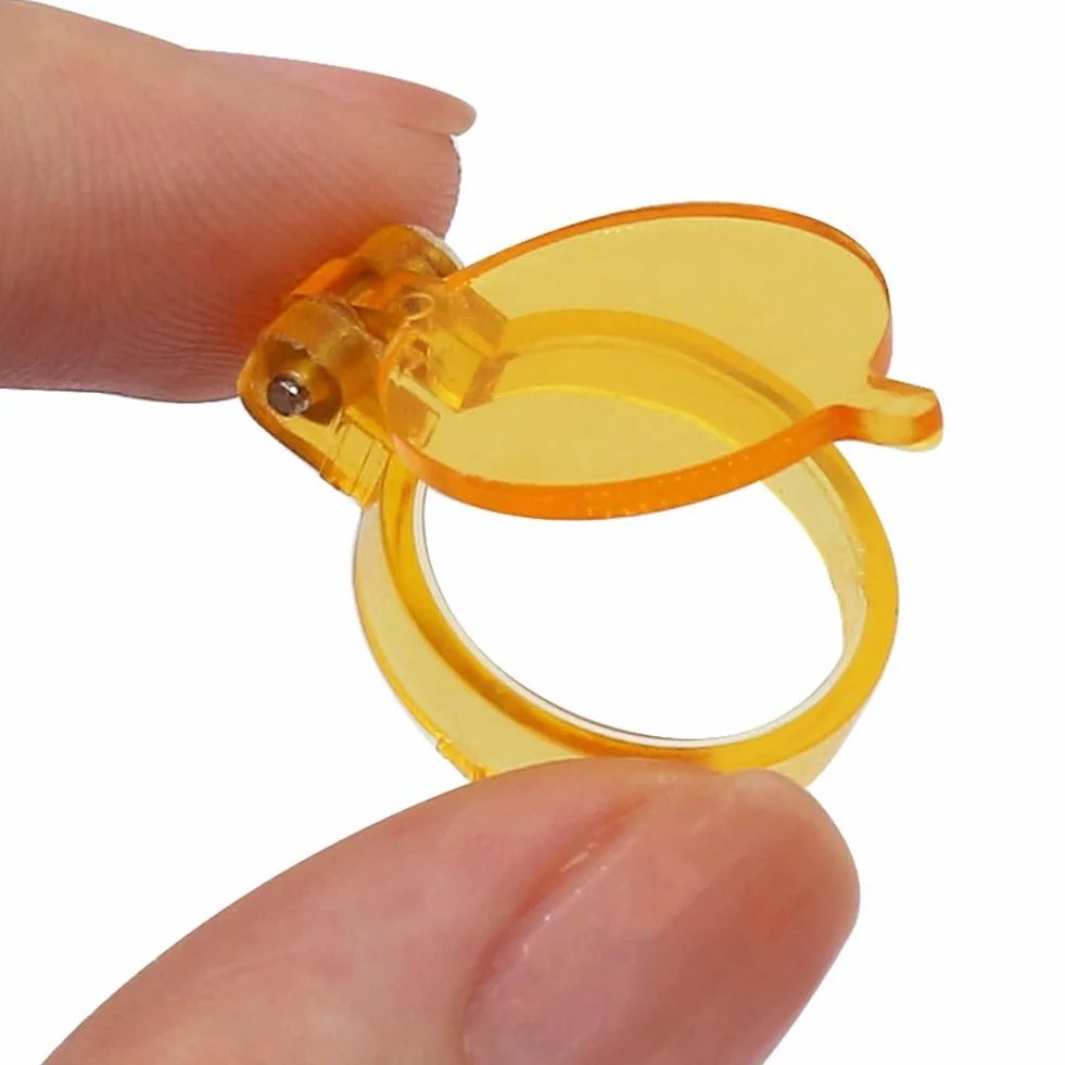 Filtro Amarillo para Lámpara de Luz LED para Cabeza Lupas Dentales Iluminación de Laboratorio