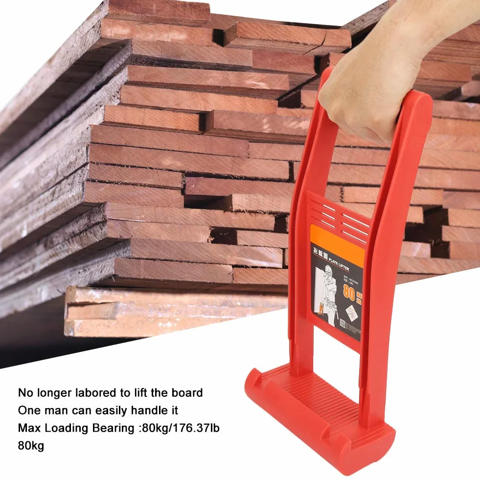 Portador de Madera Contrachapada 80kg con Mango Antideslizante