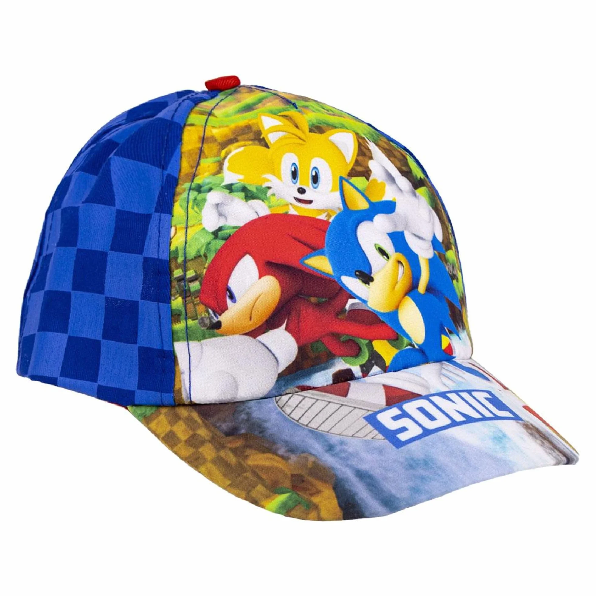CERDÁ Life'S Little Moments Gorra Visera Curva Sonic - Gorra con Visera Curva de Sonic Unisex bebé