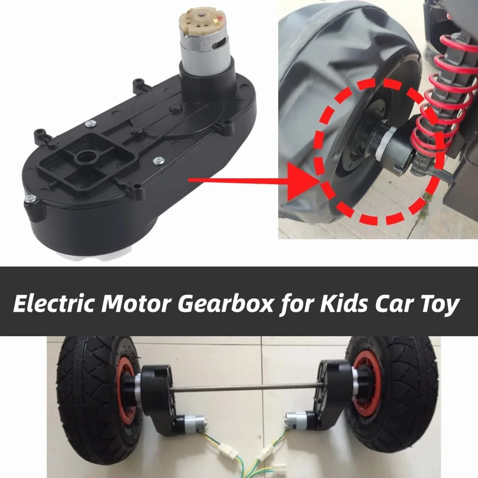 Caja De Engranajes Del Motor Eléctrico RS390 6V 12V 18000RPM Juguete De Coche Para Niños