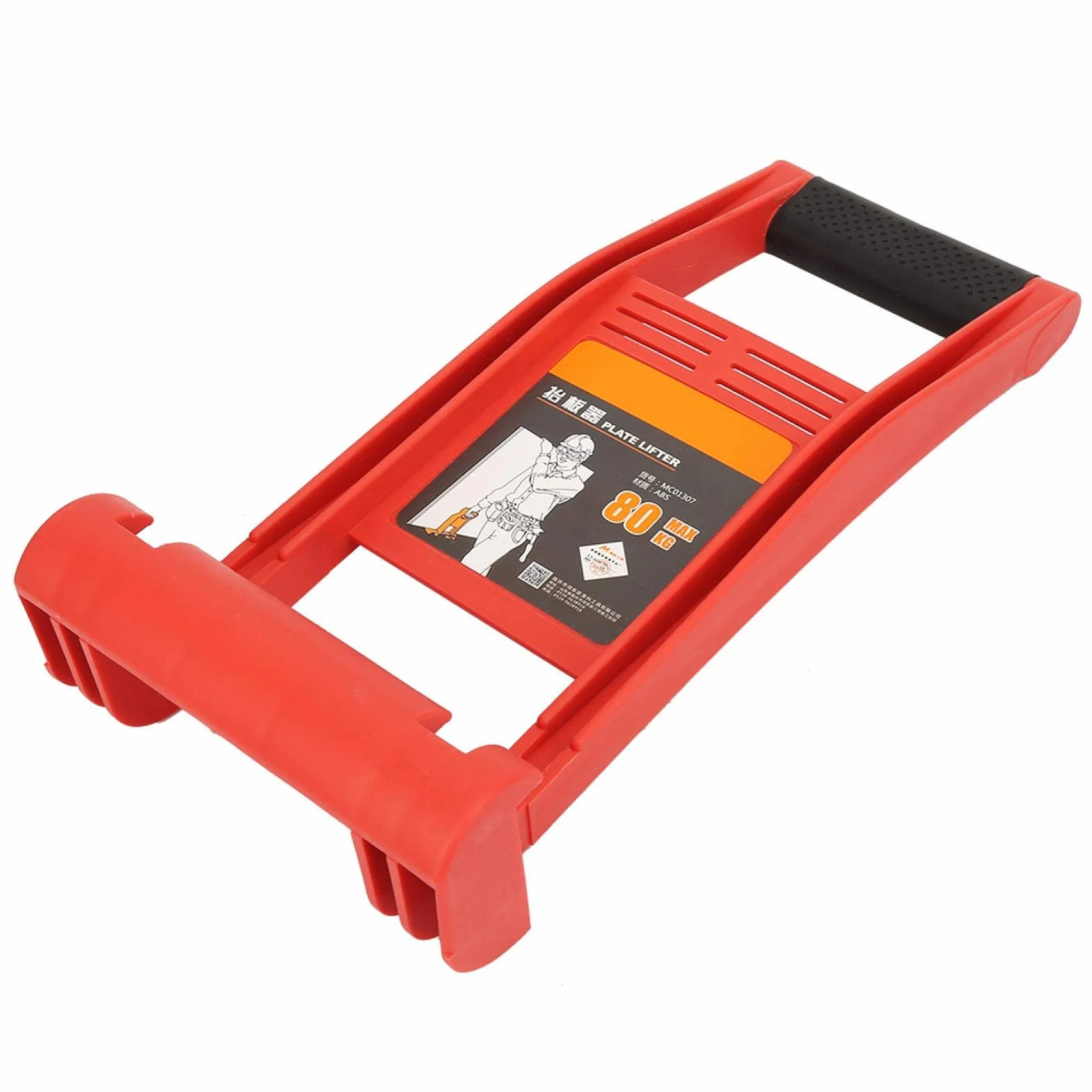 Portador de Paneles ABS 80 kg, Placa de Soporte para Tablero de Yeso y Sheetrock