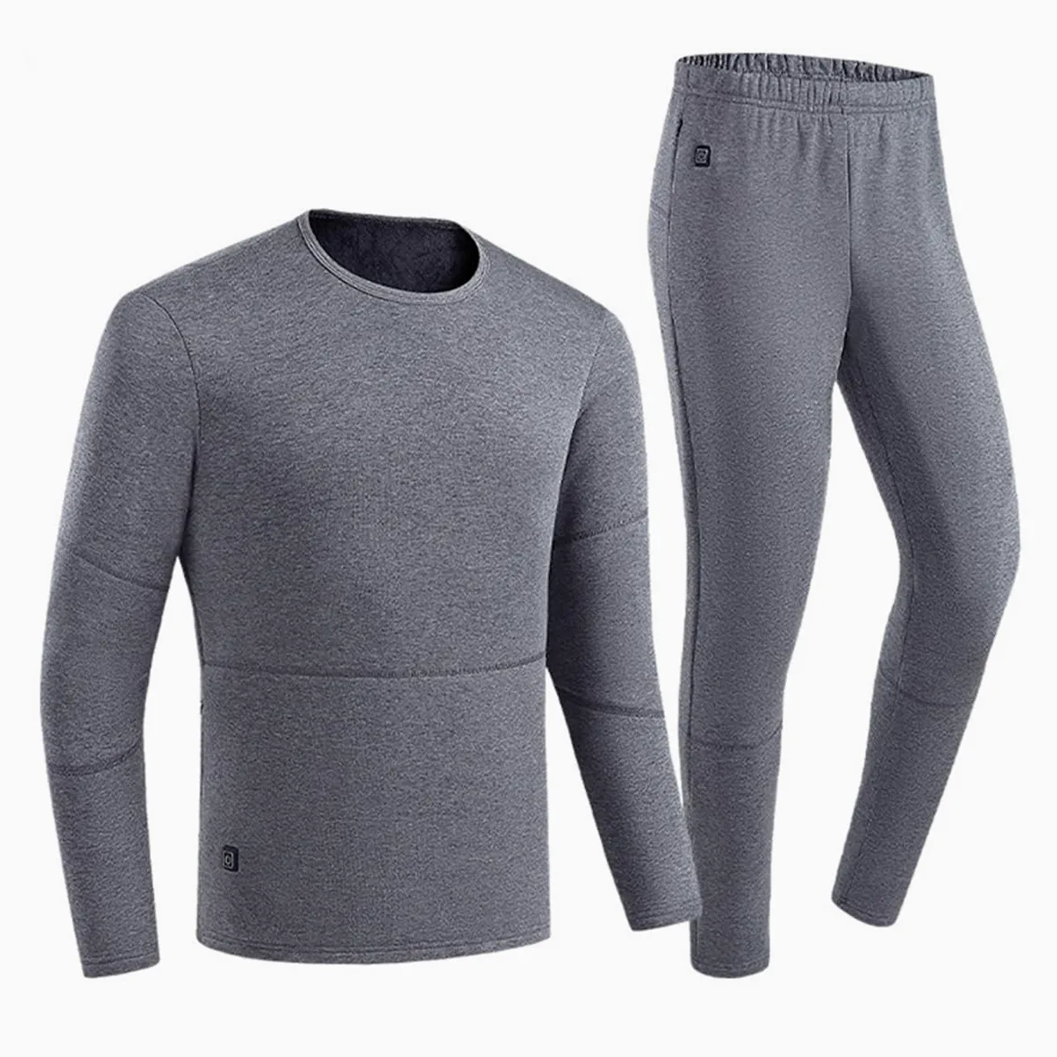 Conjunto de Ropa Interior térmica con 28 Zonas de Calentamiento, 3 temperaturas de Calentamiento, Ropa Interior térmica Deportiva para Exteriores para Hombres