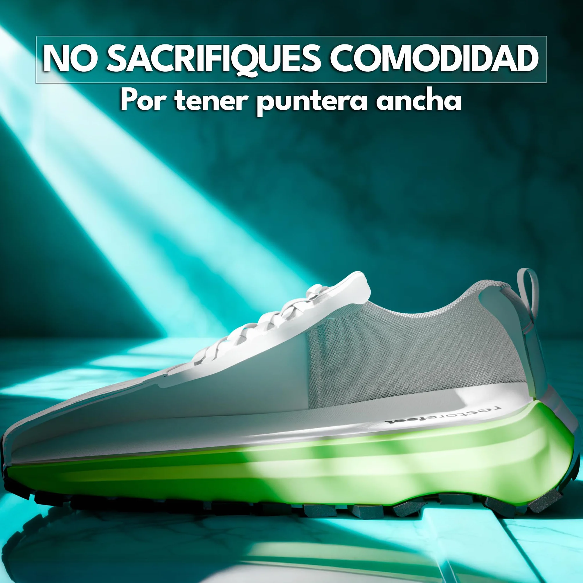 RestoreFeet Zapatillas Hombre y Mujer | Calzado Respetuoso Anatómico de Transición | Zapatillas Cómodas para Deporte y Uso Diario