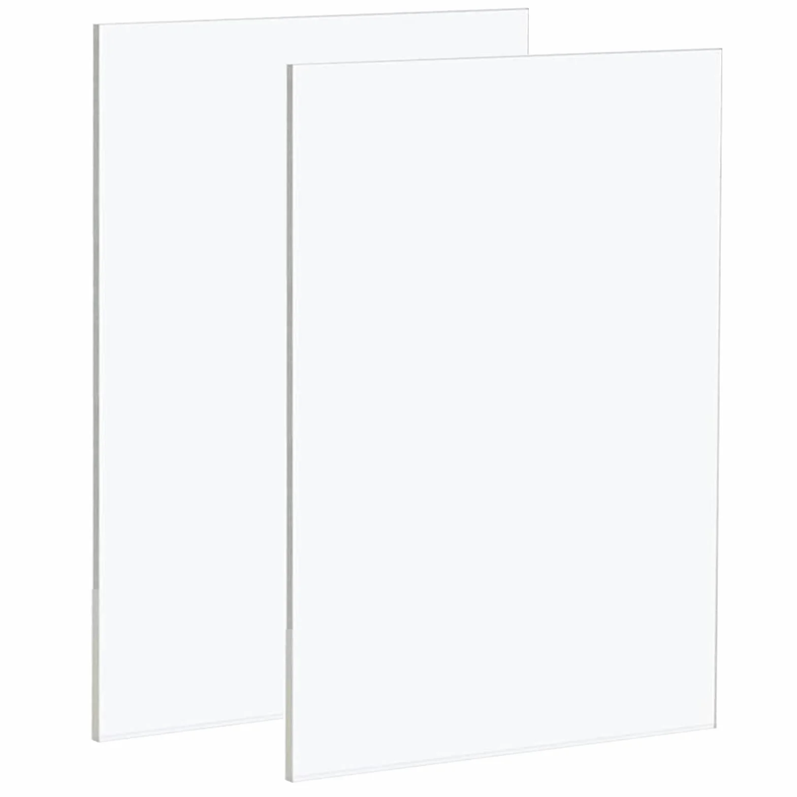 Láminas Acrílicas Transparentes A3 420x297x2mm, Plástico 2mm para Decoración, Marco de Fotos
