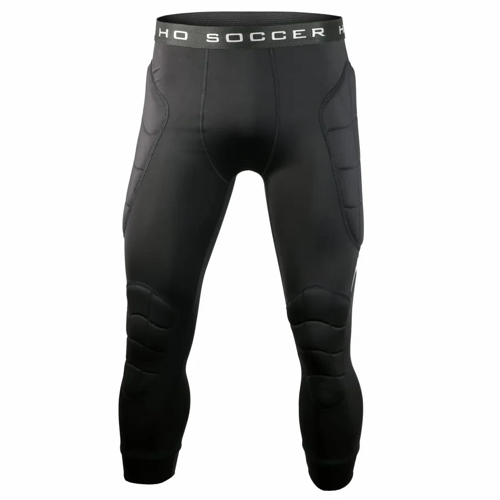HO Soccer Malla de Portero Acolchado Raven 3/4 Pantalón Pirata con Protecciones Unisex niños 14