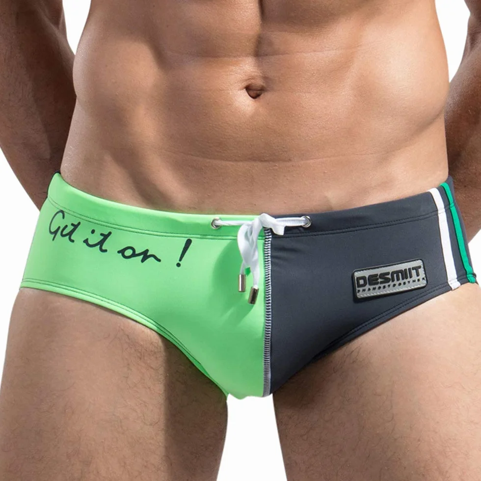 Hombre Bañador Calzoncillos Ropa de Baño Slips de Natación Bottoms para Nadar en Verano (Tipo 1 4 15 41 125 Tamaño Asiático)