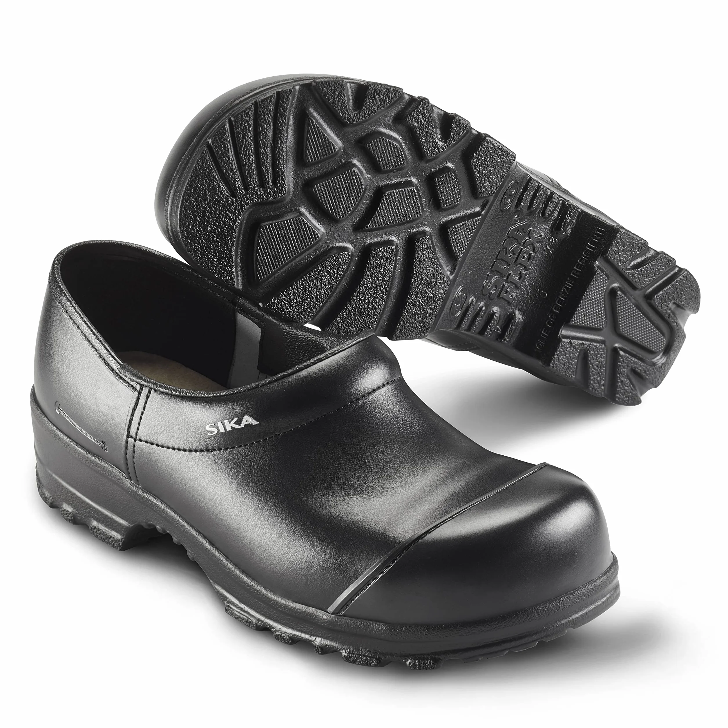 SIKA - Calzado de protección de Piel para hombre Negro negro, color Negro, talla 41 UE