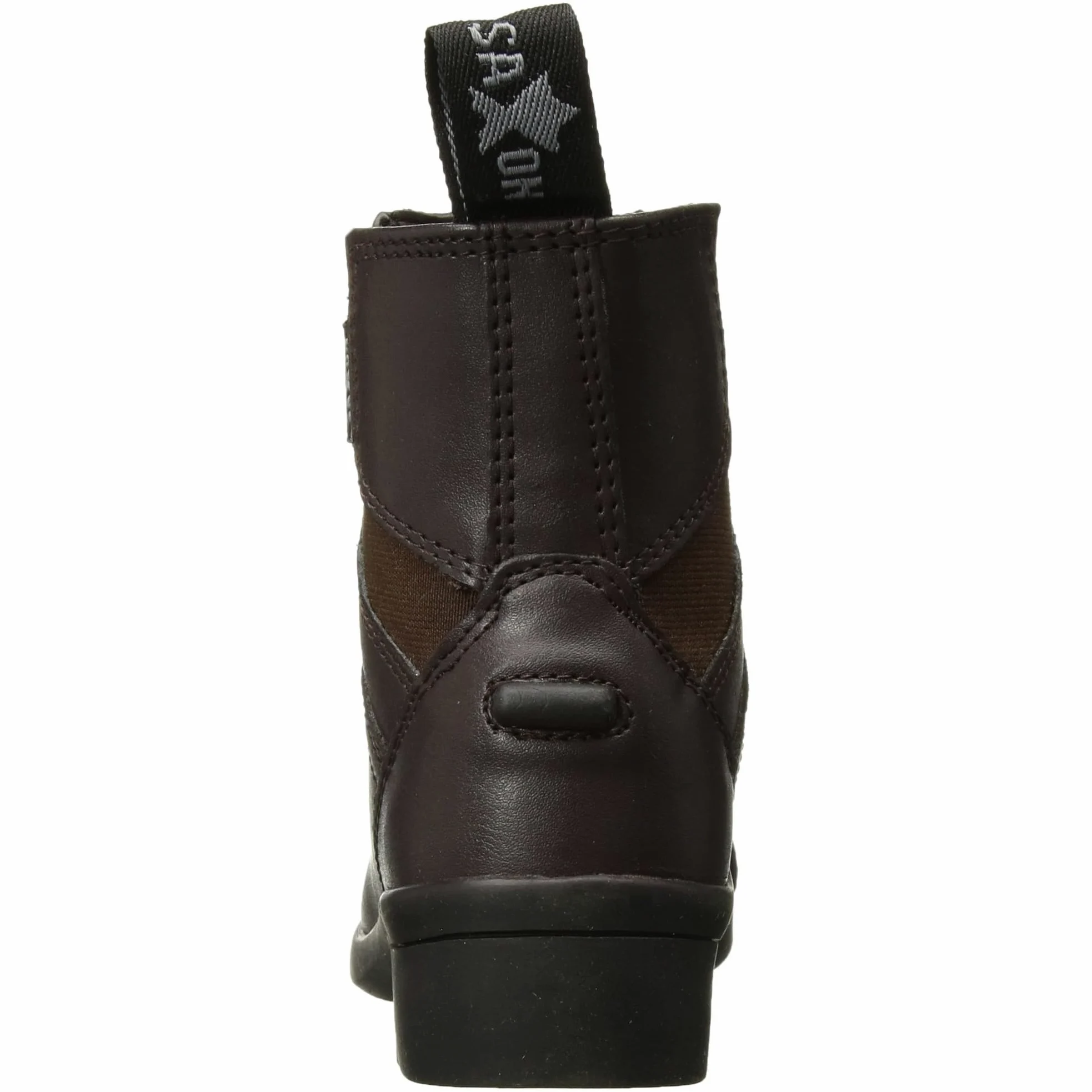 Saxon - Botines Modelo Syntovia con Cremallera para Adultos Unisex (38 EU) (Marrón)