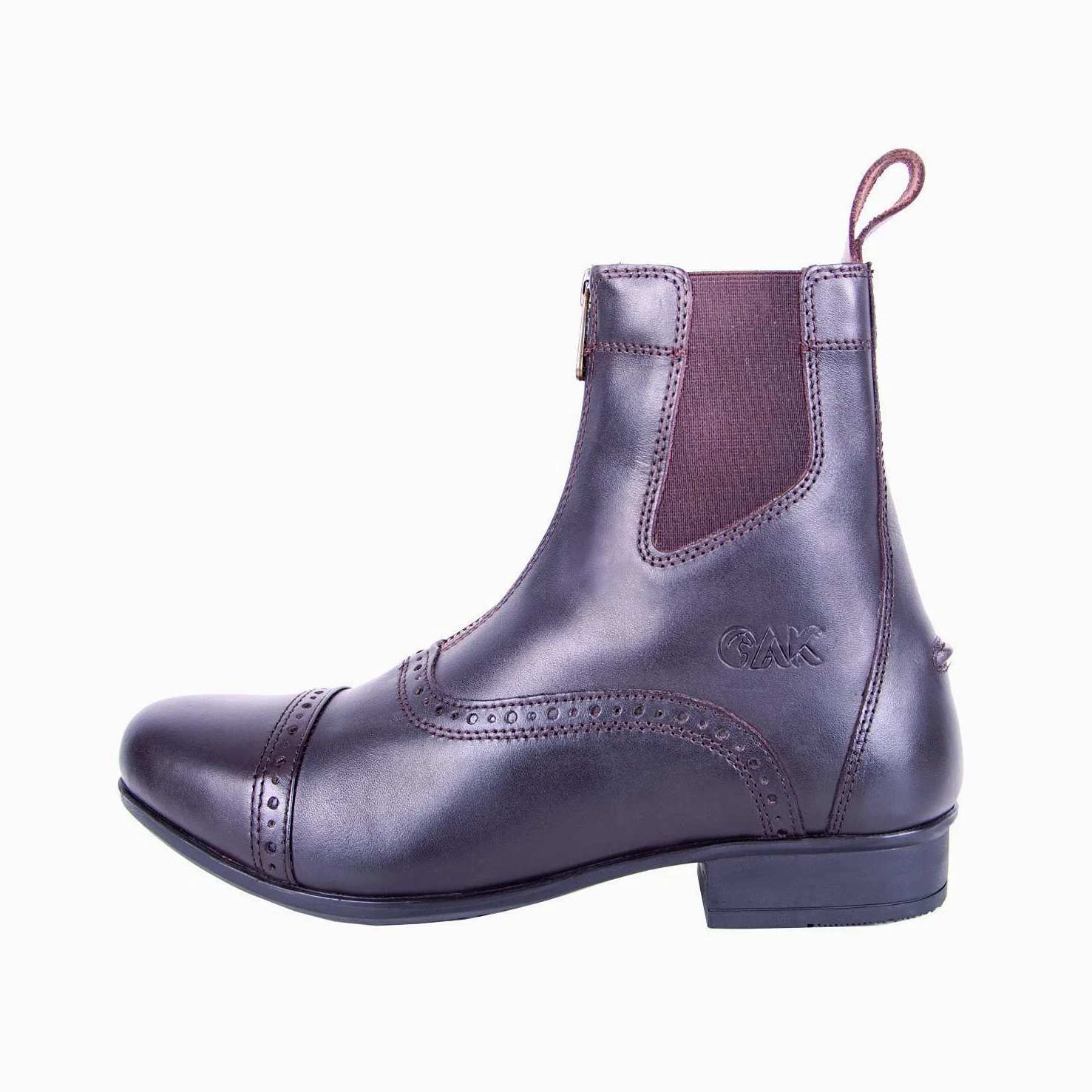 AK Hi Tec AKRS-6051-03 - Botas de equitación con cremallera y tecnología de sistema de aire