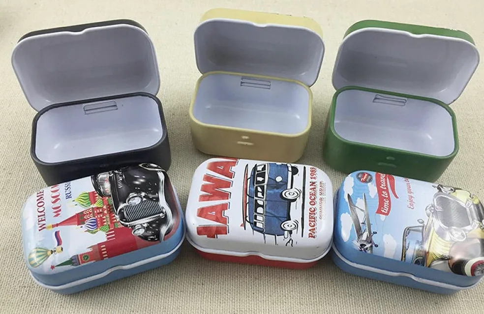 Caja de Joyería 16 PC/Mini Lata Caja de Almacenamiento de Cajas de Joyas Caja del Favor de Caramelo Accesorios Caja de Almacenamiento Joyas