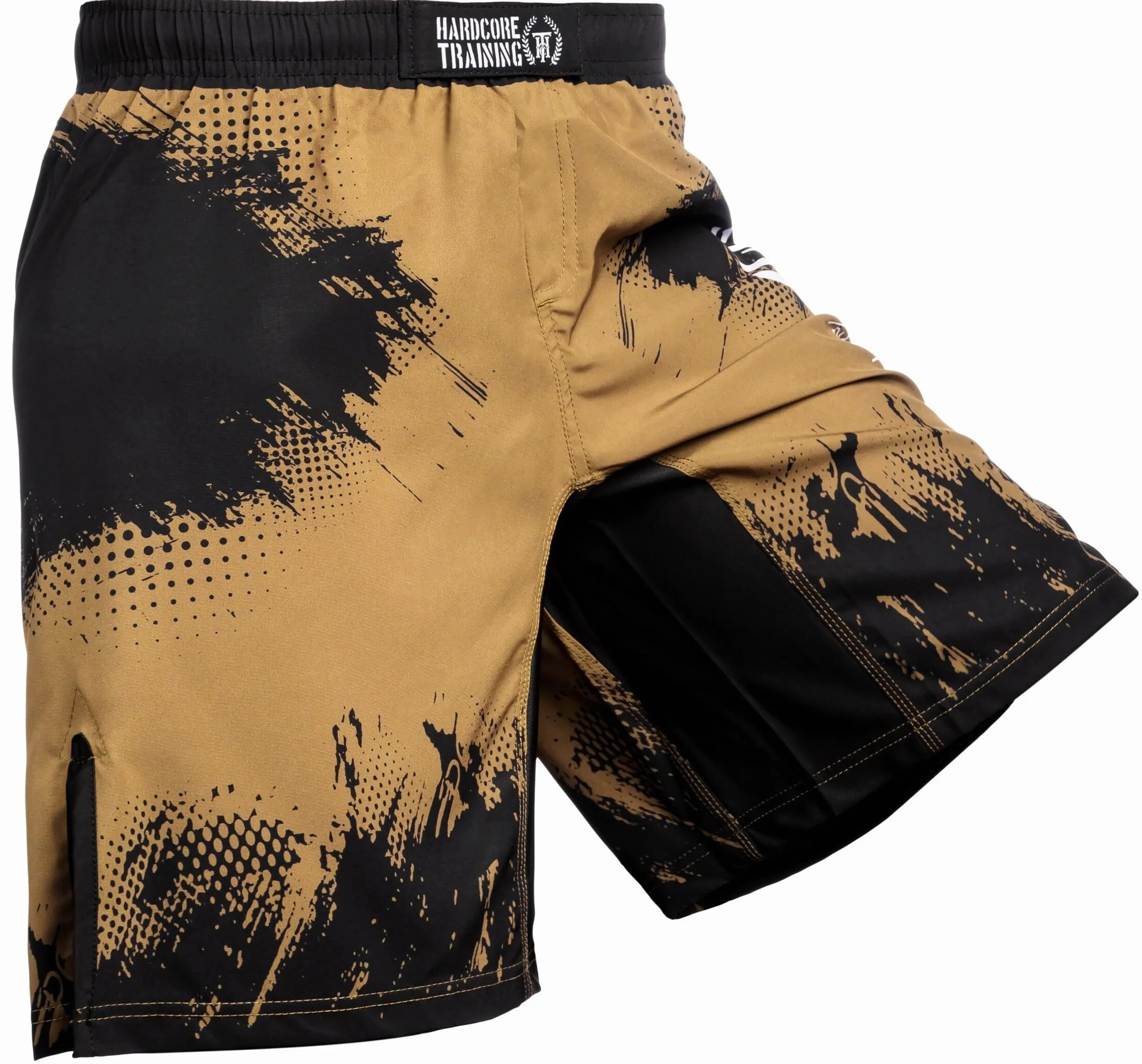 Kids Boxing Shorts Khaki Helmet Pantalones Cortos Boxeo Niños Fitness Sport