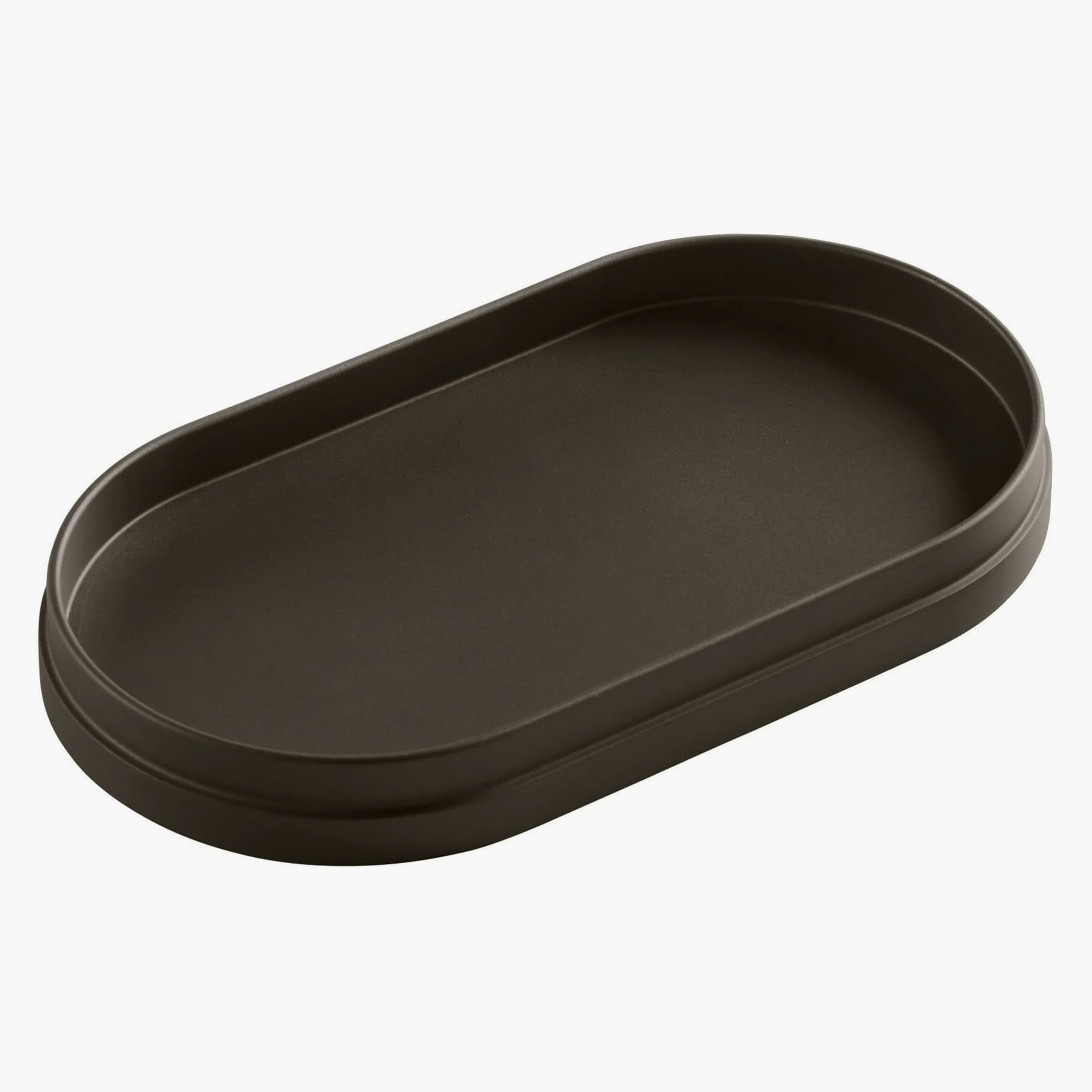 Bandeja de accesorios de metal de bronce, organizador decorativo para joyas, artículos de baño, artículos esenciales de escritorio, elegante solución de almacenamiento compacta para el hogar, la