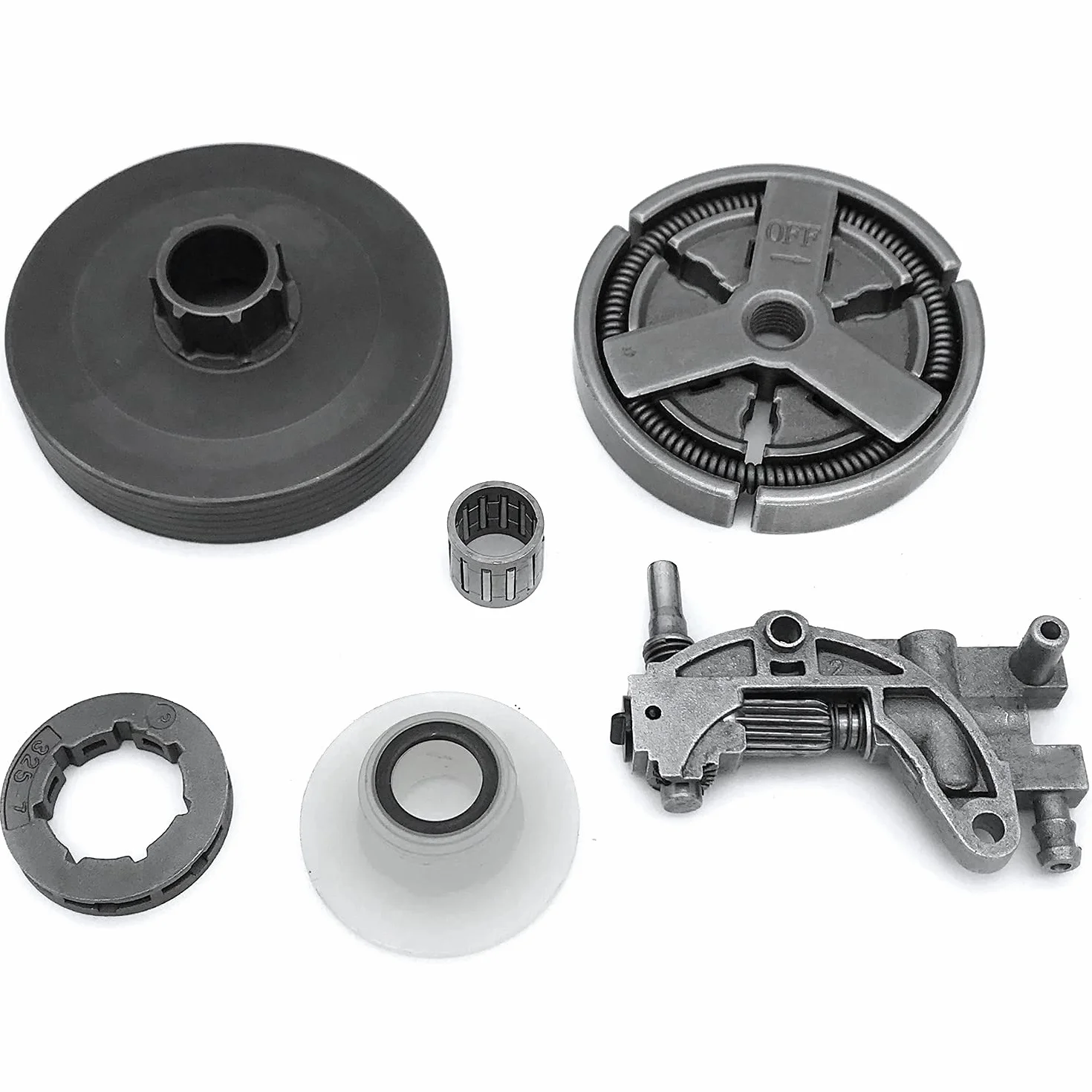 Rueda Dentada del Embrague Tambor para Chinese 4500 5200 5800 45Cc 52Cc 58Cc Motosierra