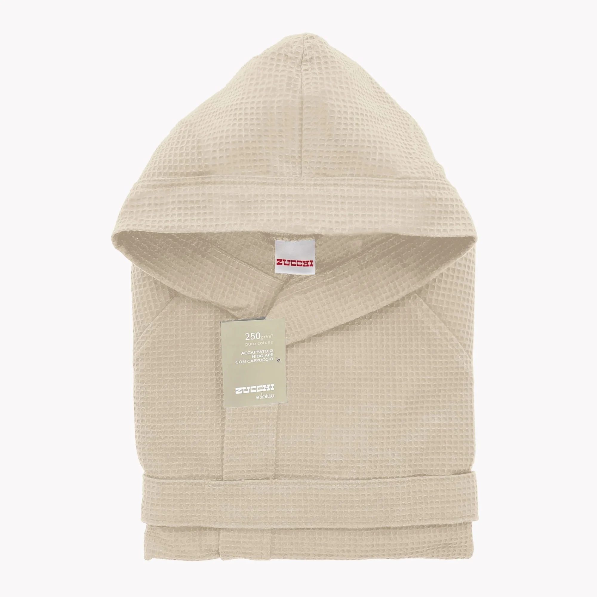 Albornoz de algodón con capucha Zucchi para unisex-adulto
