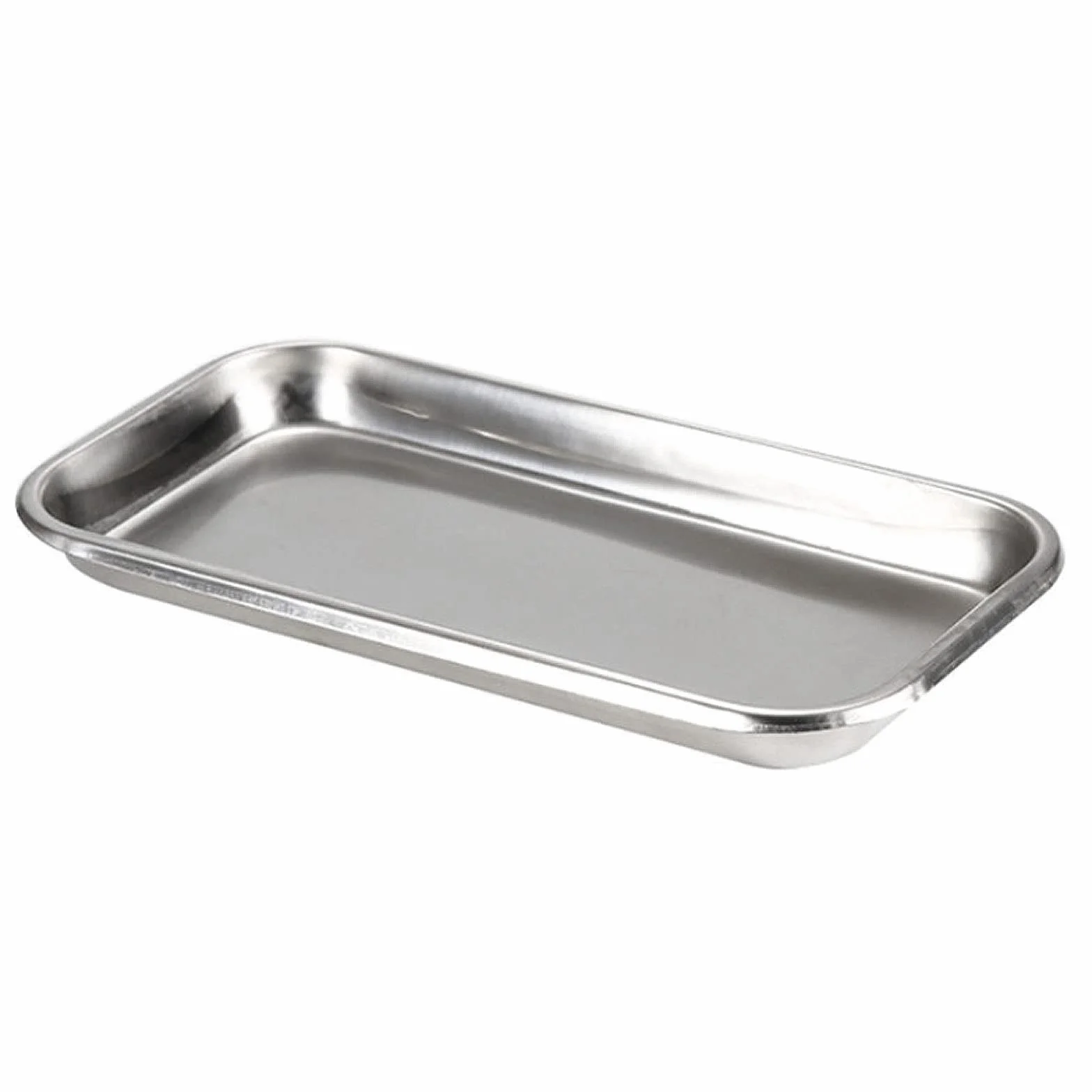 Bandeja médica de Acero Inoxidable para Instrumentos de Laboratorio