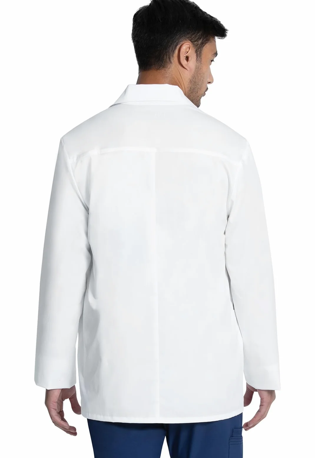 Cherokee CK401 - Abrigo de laboratorio para hombre, de 30 pulgadas, duradero, elástico mecánico