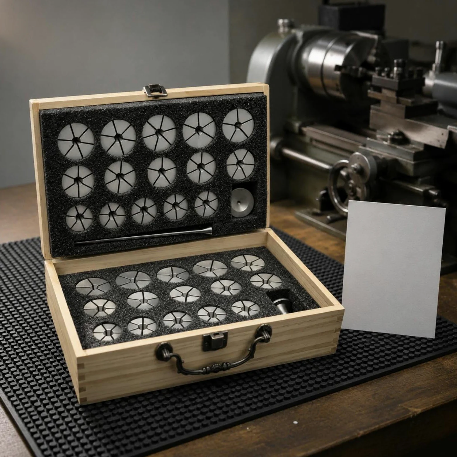 predolo Mandril Torno 8 Mm Sujeción Firme Mandril Inrno Reloj Alta Precisión Pinza Torno 8 Mm para Relojeros