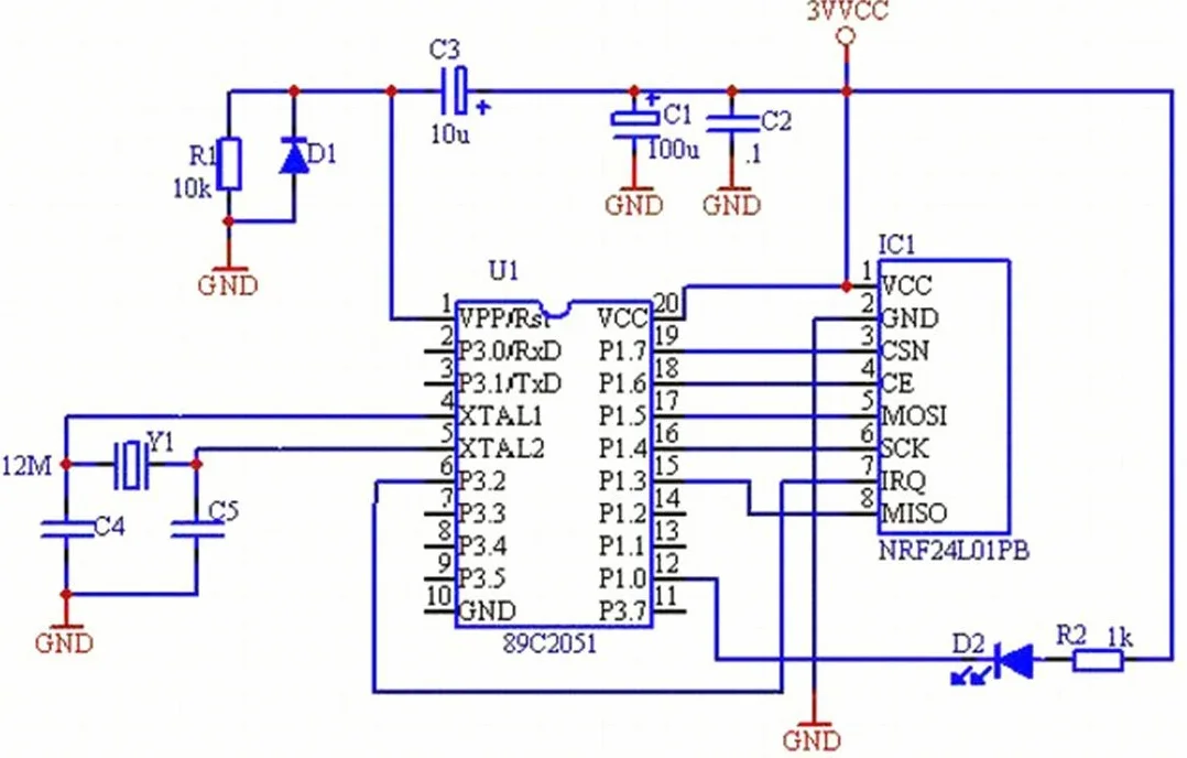 Hailege NRF24L01 PA LNA Transceptor RF Módulo 2.4G 1100m con antena SMA