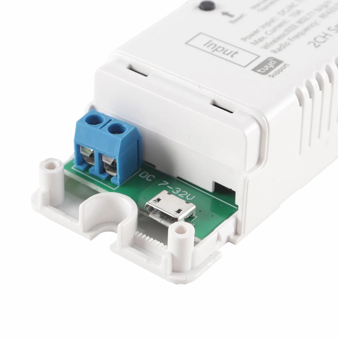 Controlador de actuador lineal eléctrico WiFi 2 canales Relé inteligente 12V 24V CC compatible con asistente de voz