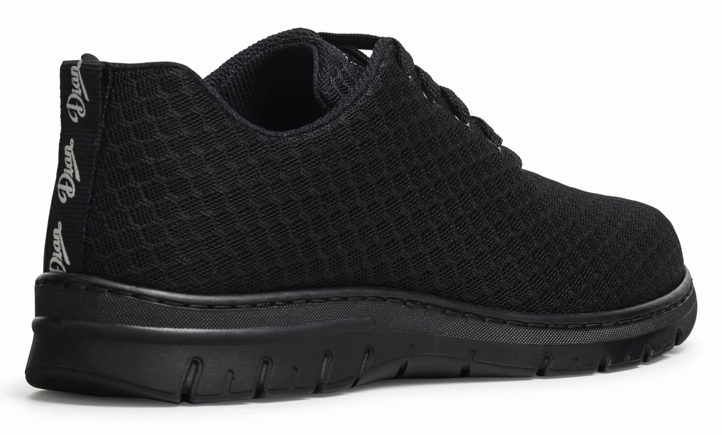 DIAN - CALPE Negro 38, Zapatilla de Trabajo para Sanidad y Hostelería, Unisex, Transpirable y Repelente a Líquidos, Plantilla Acolchada, Antirozaduras, Antideslizante y Antiestática.