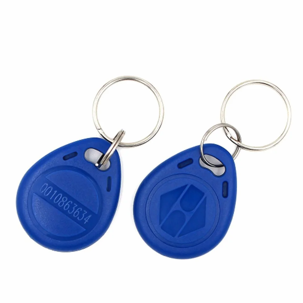 Llavero de Control de Acceso RFID Proximity EM4100 TK4100 125 Khz 100pcs