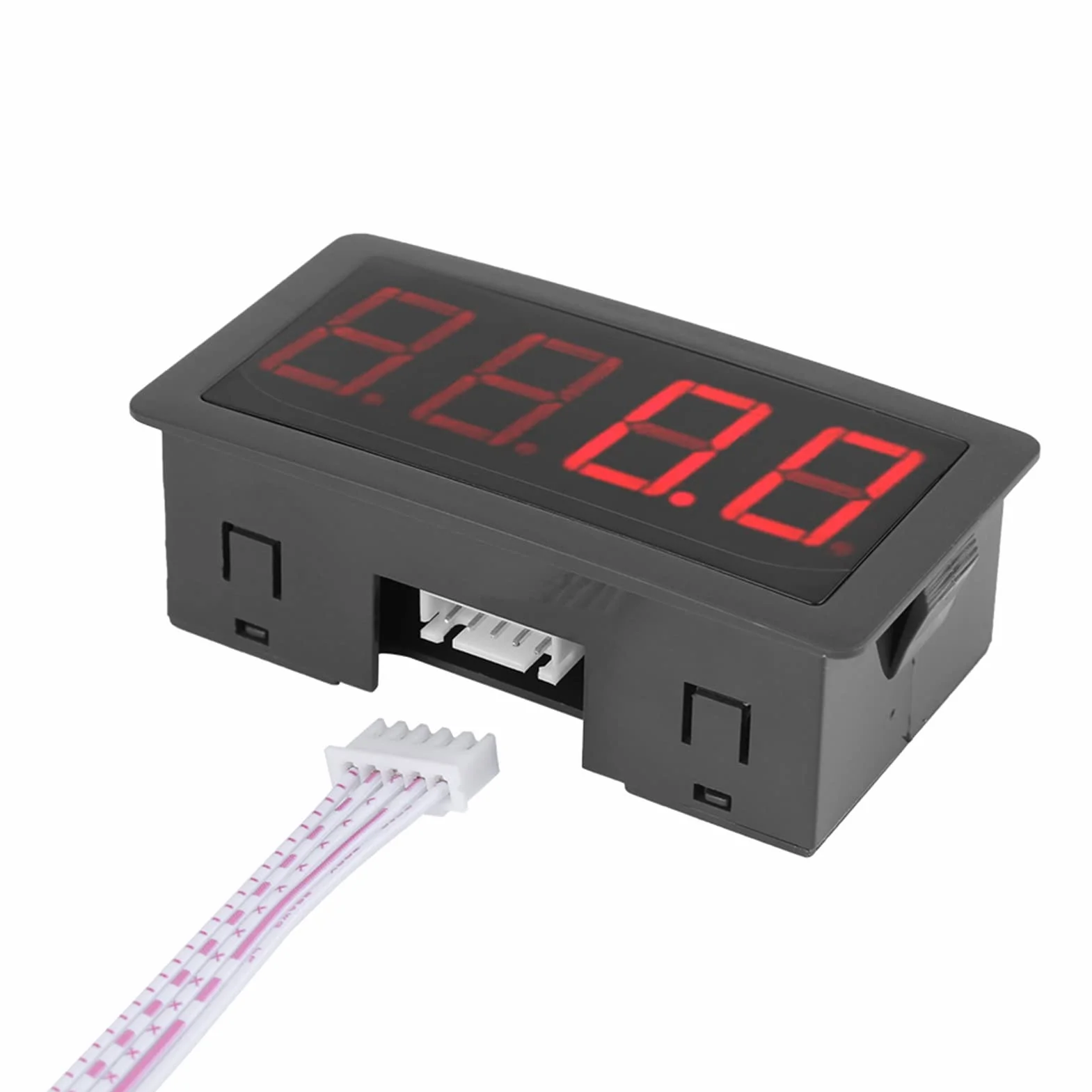 Tacómetro Digital LED Rojo/Azul + Sensor Hall NPN Medidor de Velocidad RPM