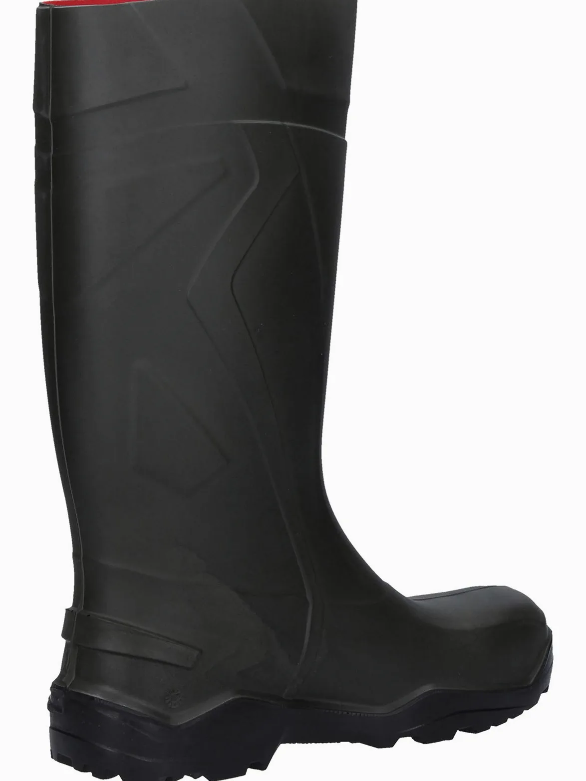 Dunlop Pull-On Self-Lined Mens Boots - Green - Size 39