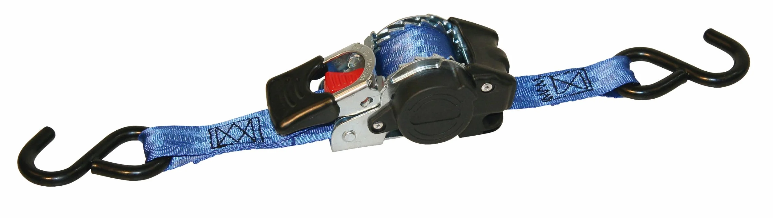 Kerbl Correa de Amarre automática 25 mm 3 m Fuerza de tracción 300/600 kg Gancho en S