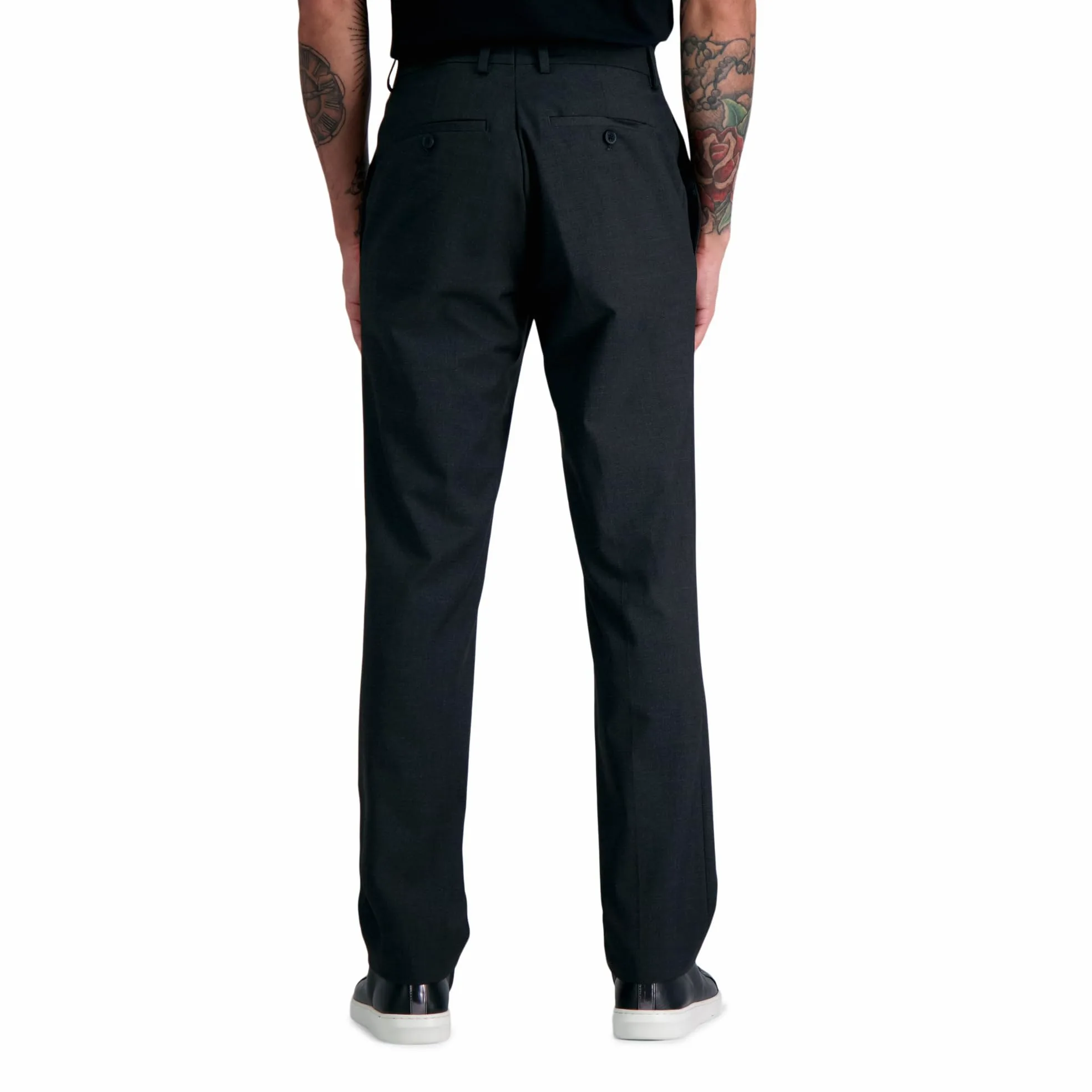 Kenneth Cole Reaction Premium Stretch Texture Weave Slim Fit Dress Pant - Pantalones para Vestir Hombre