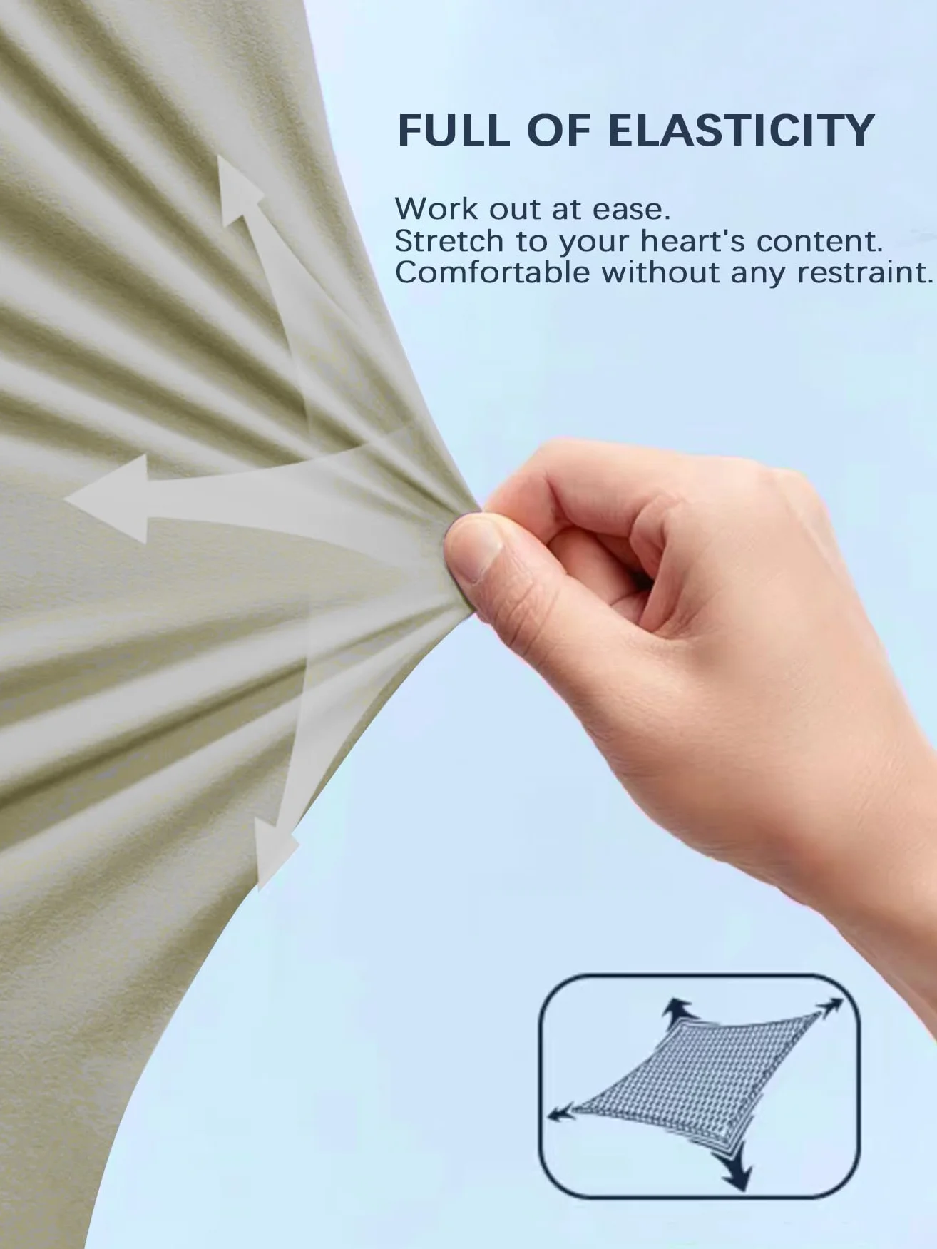 Pantalones de senderismo para mujer, ligeros, cómodos, transpirables, de secado rápido, elásticos, con bolsillo con cremallera