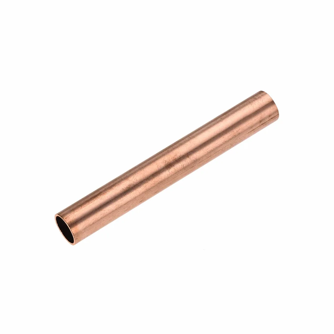 Tubo de Cobre 14mm Diámetro Externo 1mm Pared 100mm Longitud
