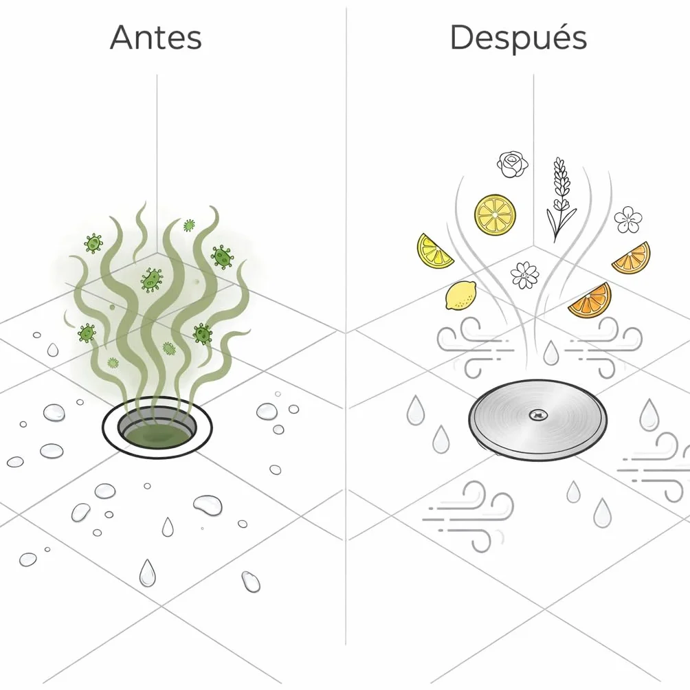Tapa para Bote Sifónico Ø110 mm Acero Inoxidable Junta de Goma – Evita Malos Olores y Fugas – Universal