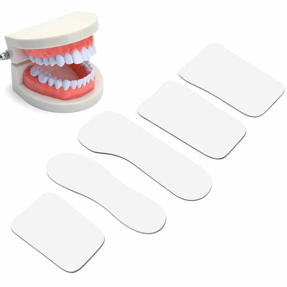 Espejos De Fotografía Dental 5 Piezas Cámara Intraoral 2 Caras Espejo Reflector Oral para Clínica