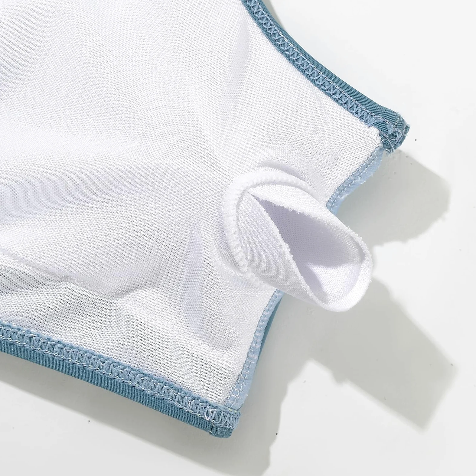 Traje de baño de 3 piezas para niñas, conjunto de bikini sólido con pantalones cortos deportivos estampados para niñas de 9 a 16 años