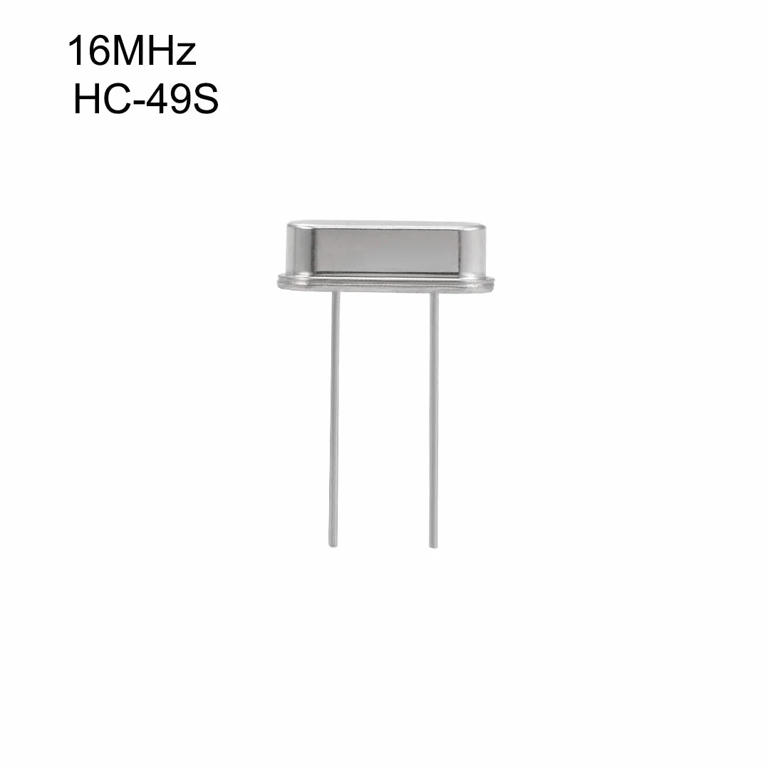 sourcing map Cuarzo Cristal Osciladores HC-49S 16MHz Reemplazos