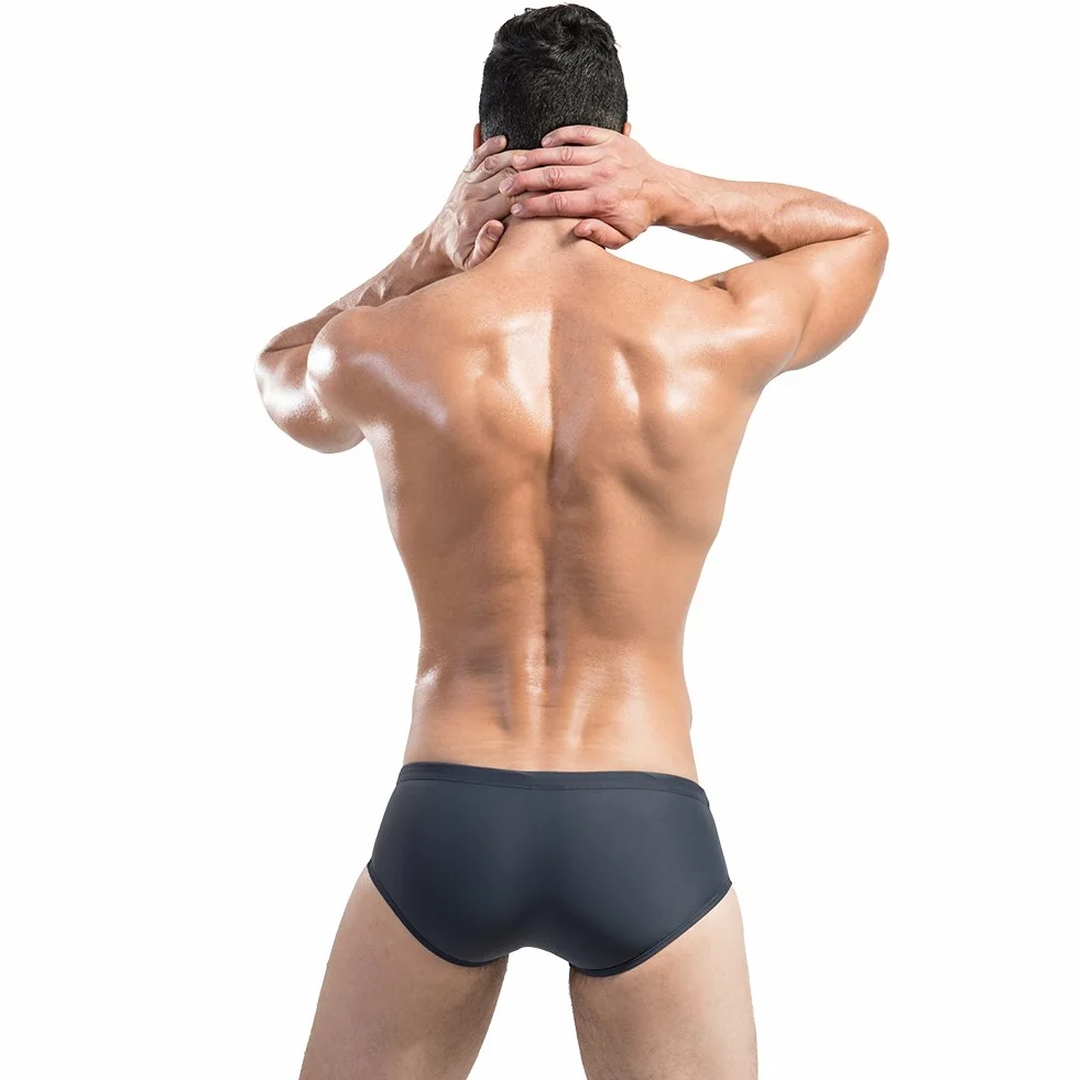 Hombre Bañador Calzoncillos Ropa de Baño Slips de Natación Bottoms para Nadar en Verano (Tipo 1 4 15 41 125 Tamaño Asiático)