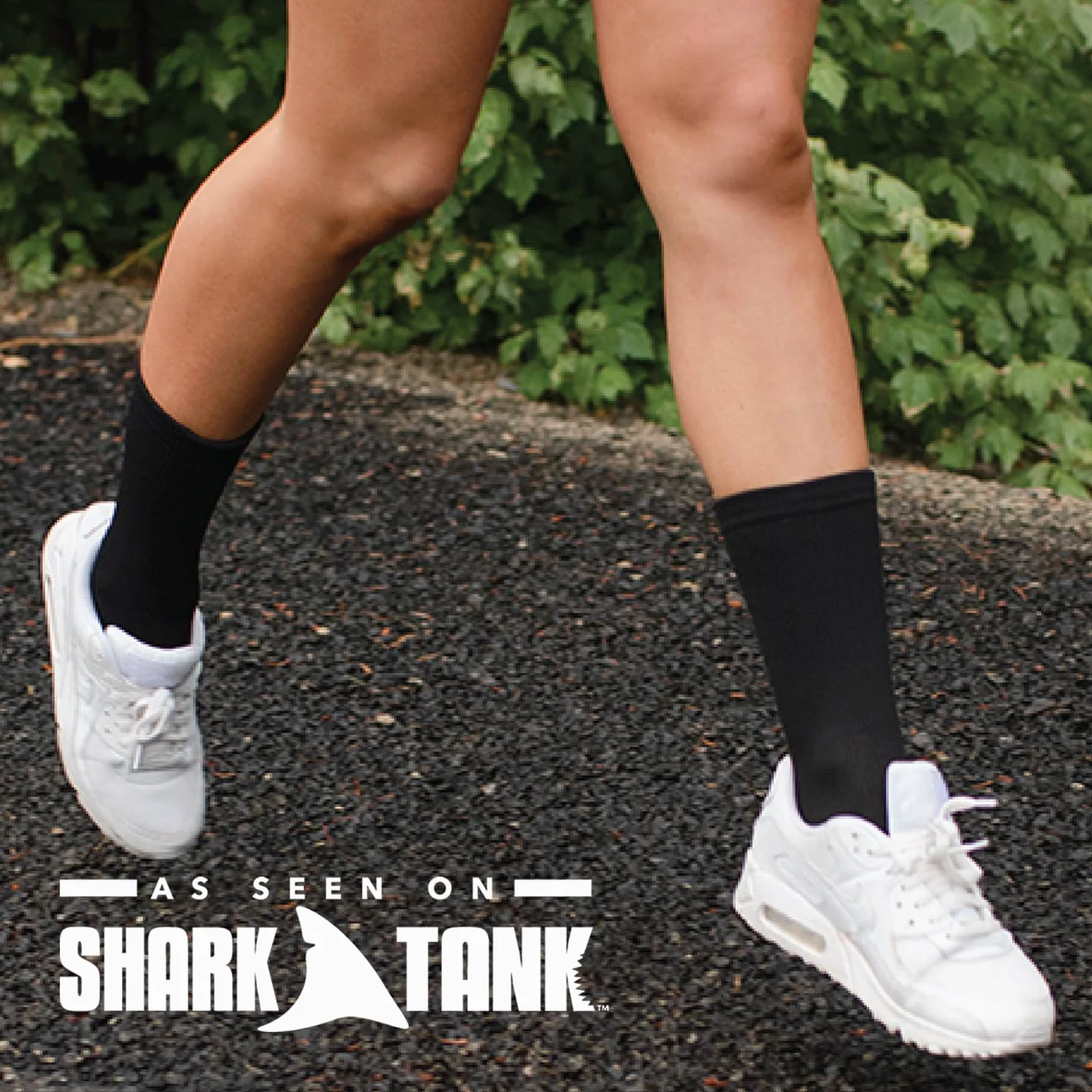 Apolla The Infinite Compression - Calcetines de media pantorrilla para hombres y mujeres, como se ve en Shark Tank, Athletic, fabricados en Estados Unidos, 1 par