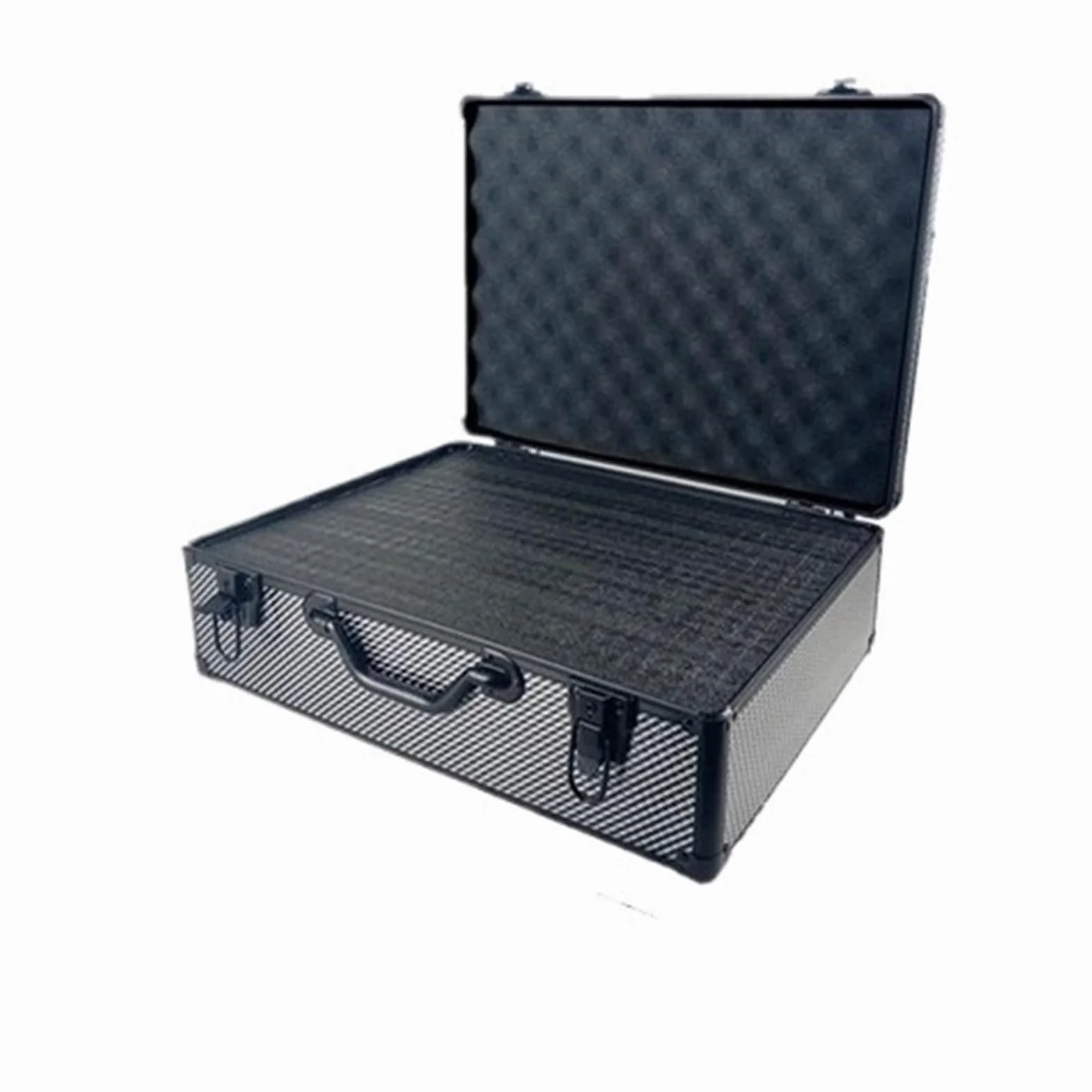 maletín de aluminio con asa Caja de Herramientas portátil aluminio, equipo seguridad, caja herramientas, instrumentos