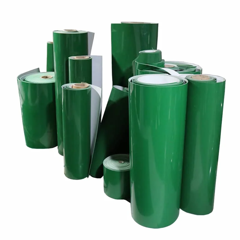 Cinta transportadora de transmisión PVC Verde Industrial 5x90x1740mm