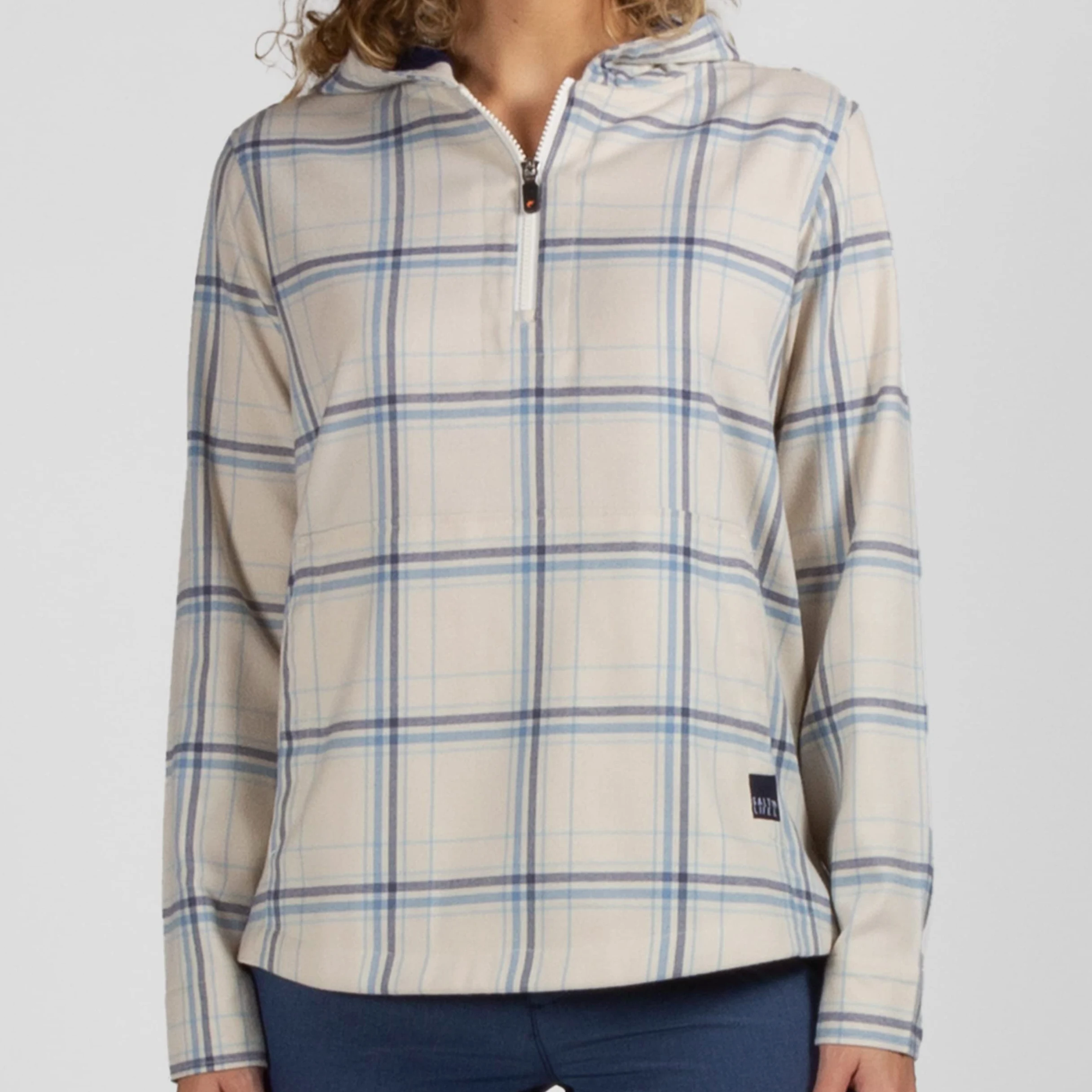 Salt Life Ahoy-Sudadera Ligera de Manga Larga SLX, Ajuste Clásico con Capucha Mujer