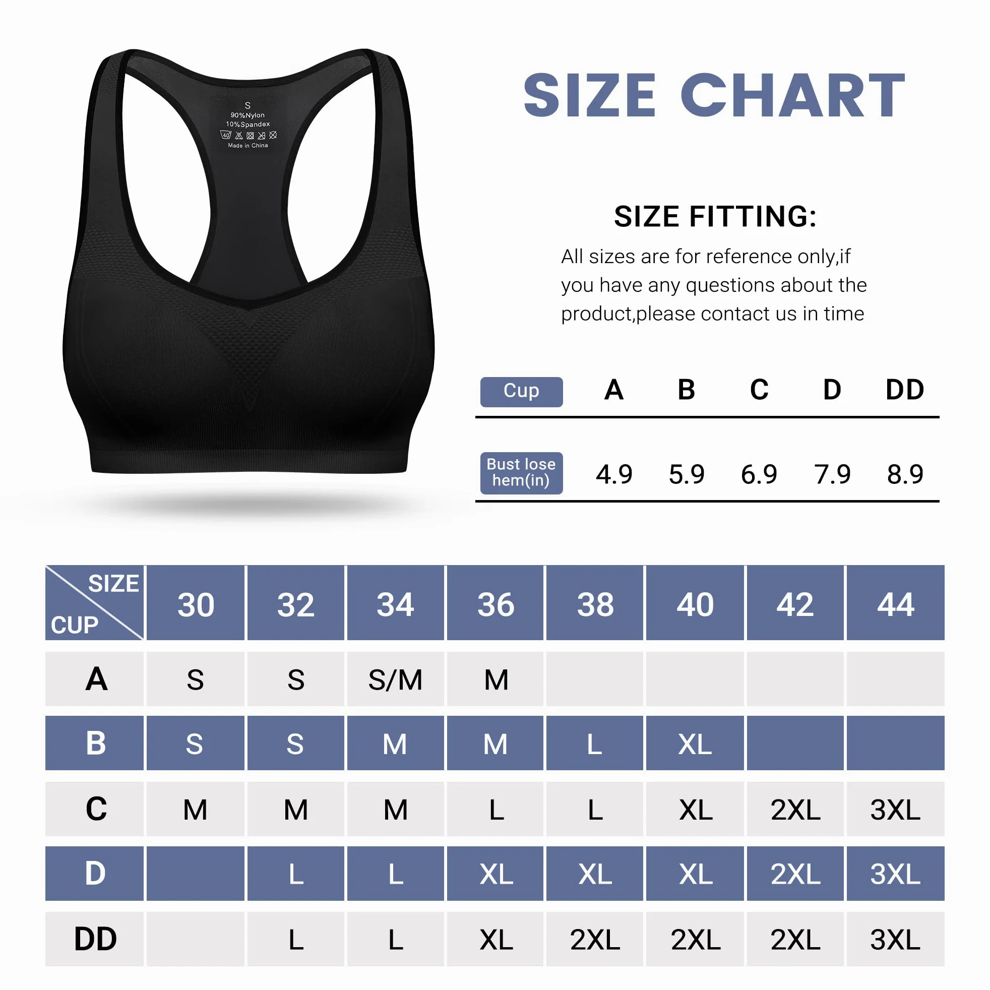 Sujetadores Deportivos de Espalda Cruzada para Mujer con Almohadillas, Camisetas sin Mangas atléticas de Alto Impacto para Yoga y Entrenamiento