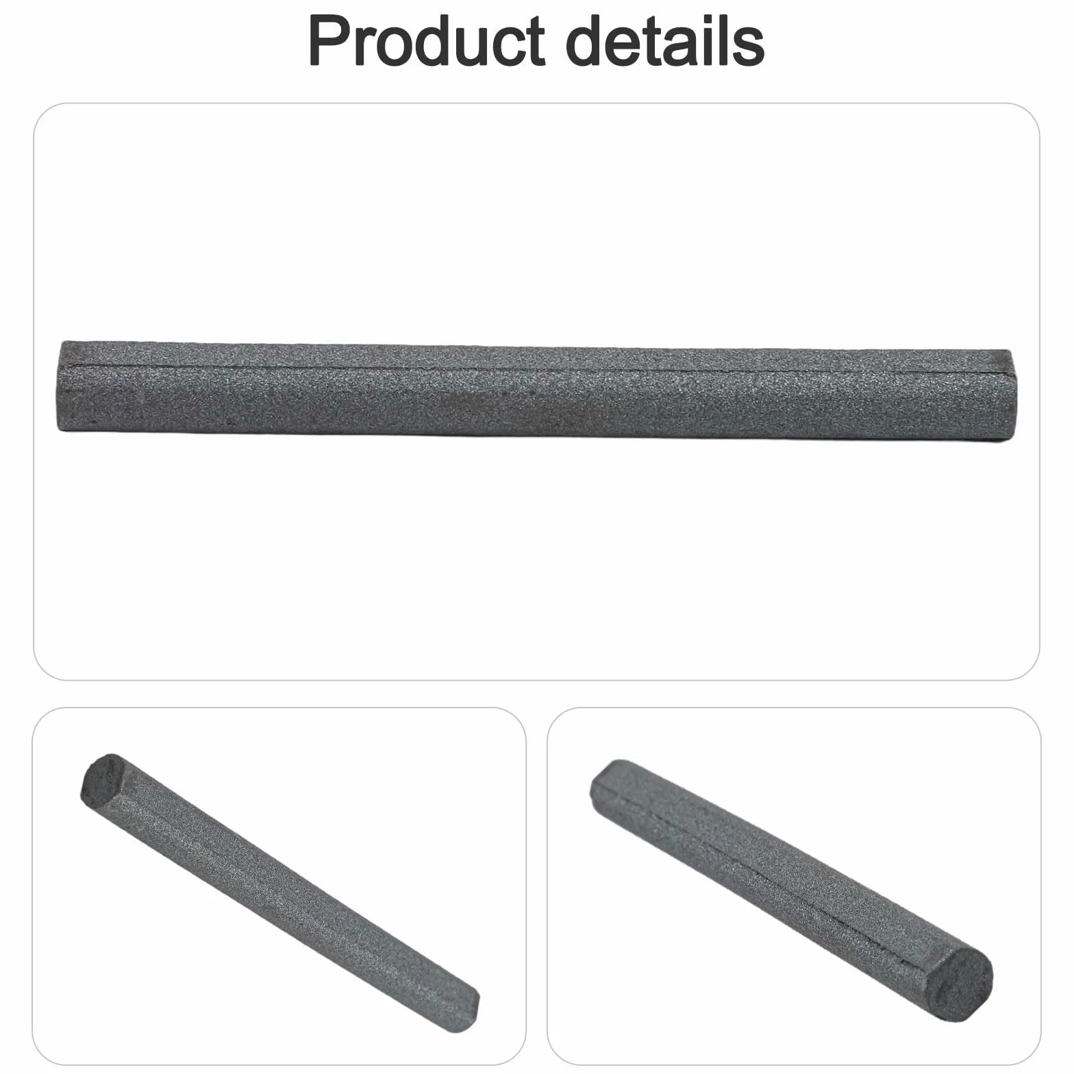 Premium Ferrite Rod Core 10mm x 100mm RF Connector Mount Manganese Zinc