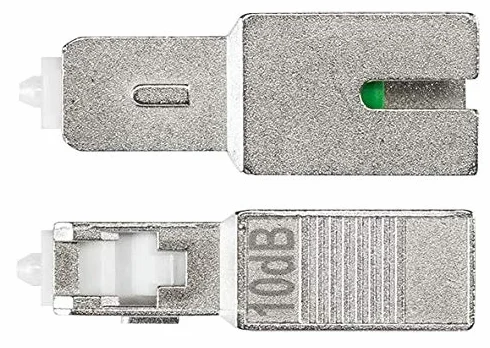 Axing OZU 3-05 SC/APC Atenuador óptico 10 dB Fibra de Vidrio