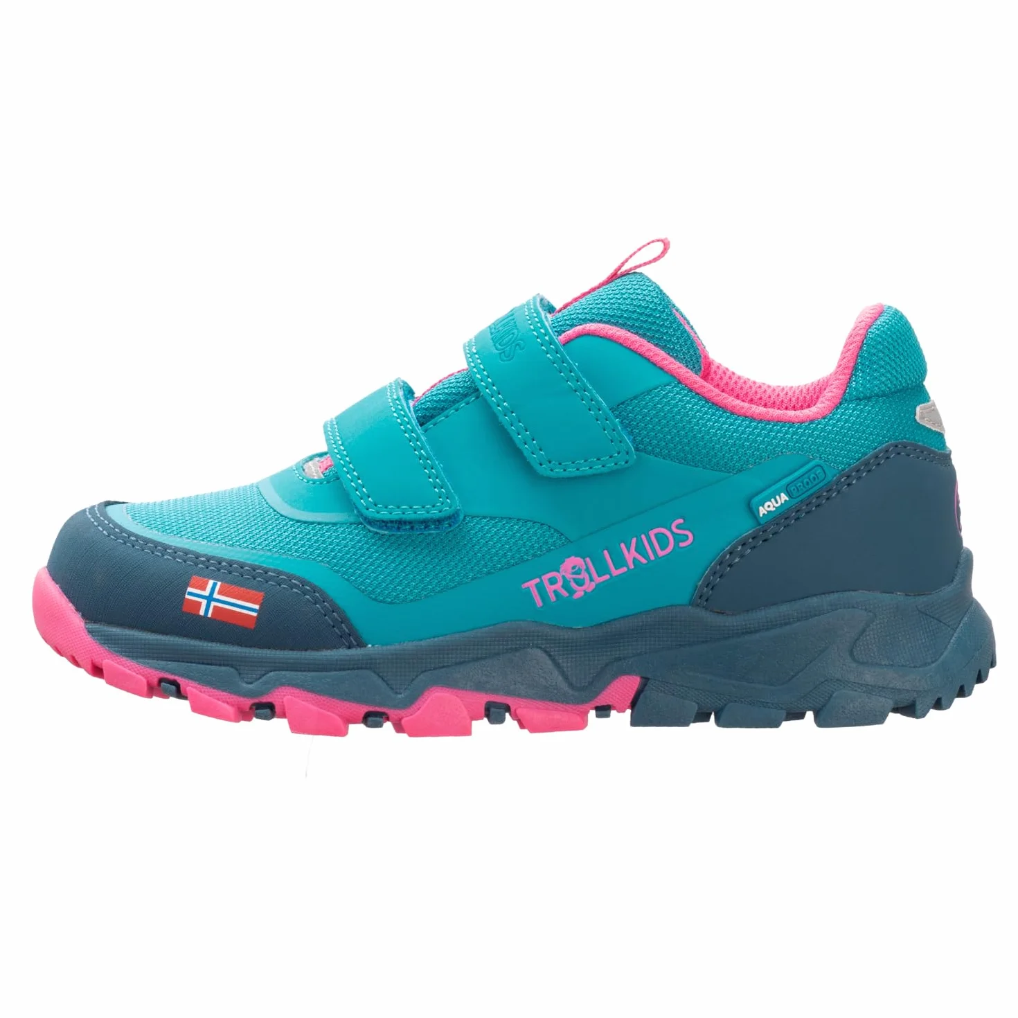 Trollkids Botas de senderismo impermeables para niños Preikestolen