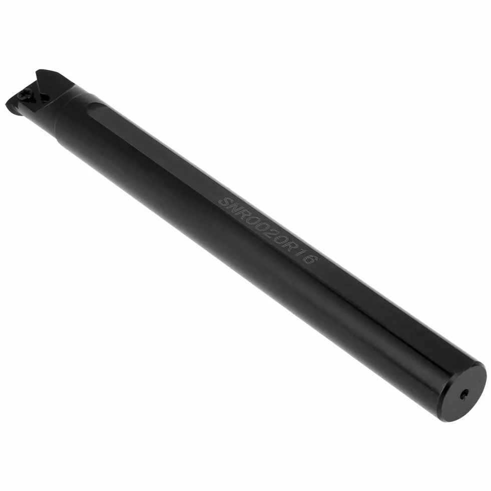SNR0020R16 Herramienta de Torneado de Rosca 20 mm × 200 mm Soporte Interno Barra de Mandrinar + Inserto 16IR AG60