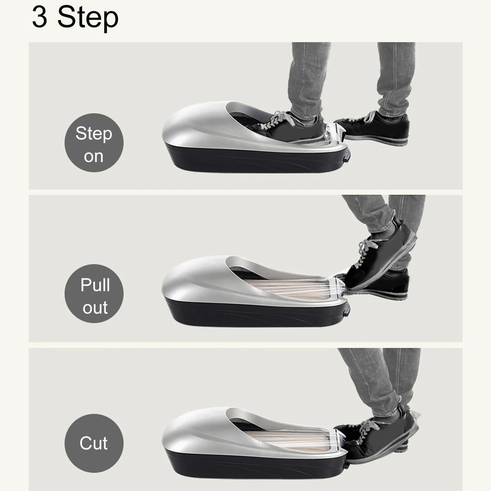 Máquina Automática para Cubrir Zapatos, Dispensador Automático de Cubrezapatos con Película para Zapatos, Máquina Dispensadora de Chanclos Desechables Reutilizables que Ahorran