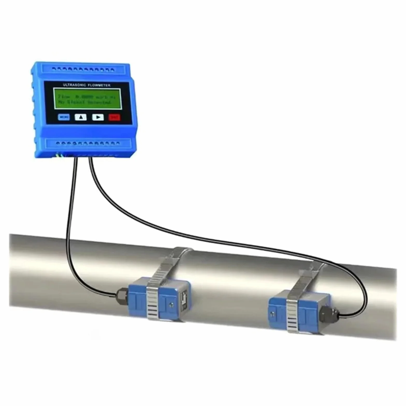 Caudalímetro ultrasónico digital TUF-2000M-TM-1 Módulo transductor DN15-700mm
