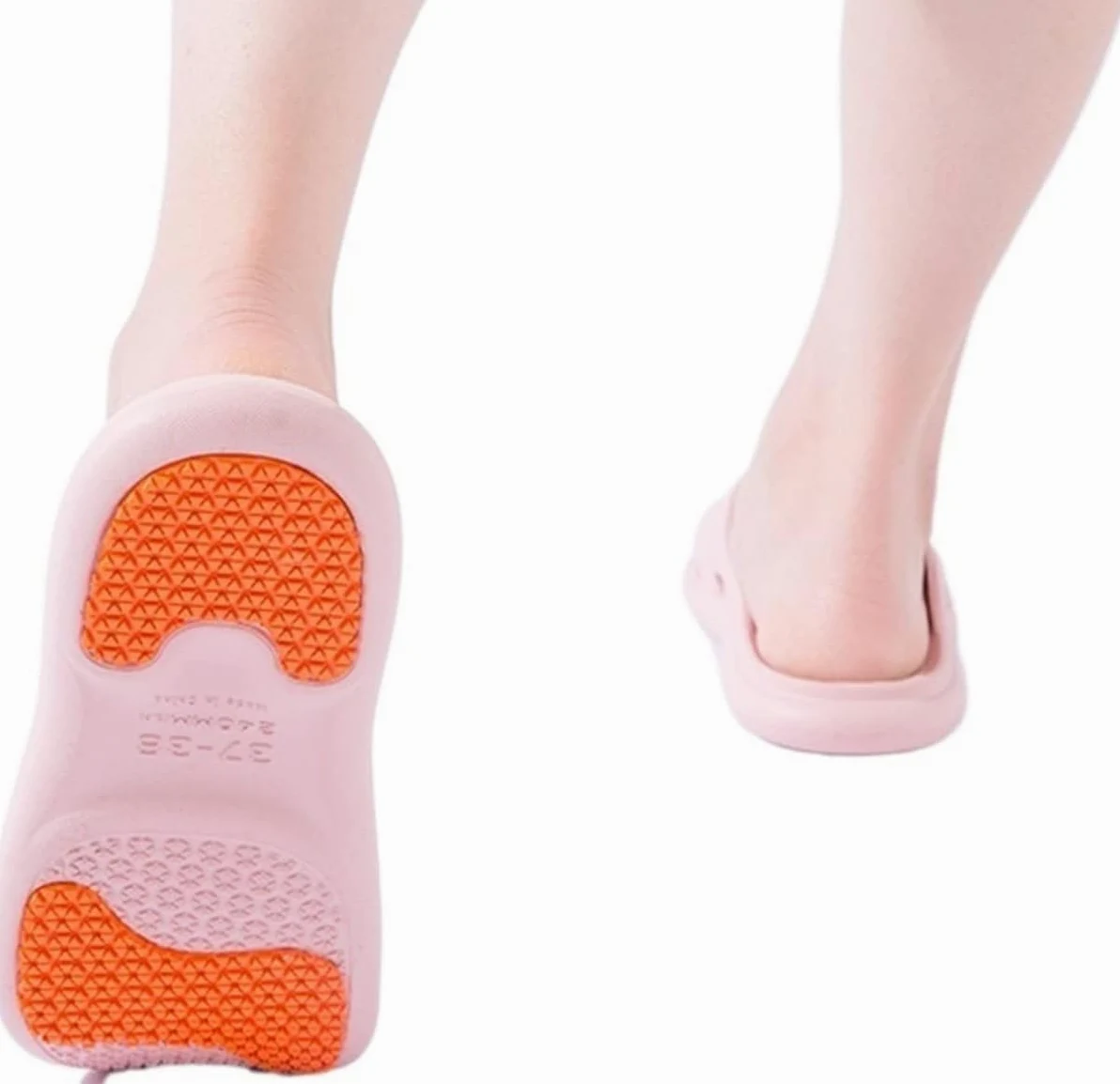 Pantuflas de Baño Zapatilla de Ducha de diseño Antideslizante para Mujeres Embarazadas y Ancianos, Zapatilla para baño, Zapatillas usables para Exteriores, Sandalias de Ducha Ultraliviano