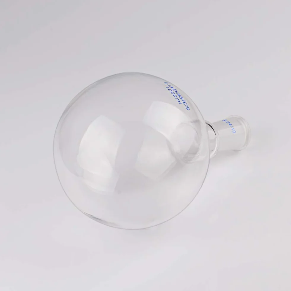 Labasics Cristal Matraz de Fondo Redondo 1000ml Cuello Único 24/40