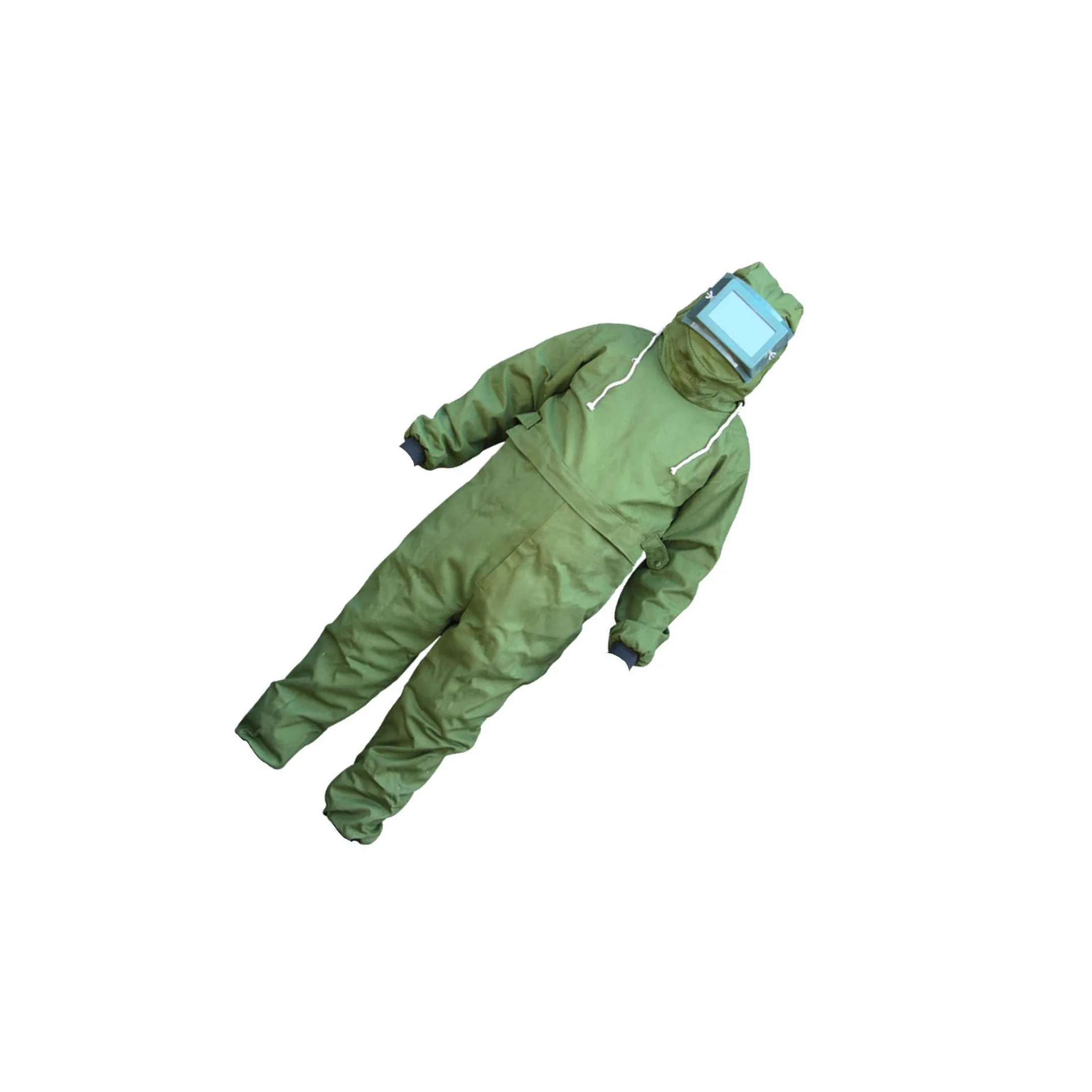 Ropa de protección resistente con capucha para el manejo de pinturas, polvo y productos químicos en campos industriales. Traje de protección con